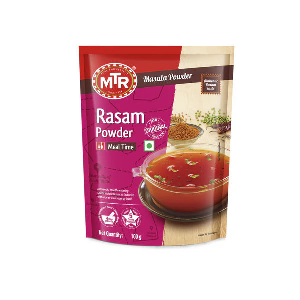 Rasam100gFOP_600x MTR Rasam Powder 100 g - Image 1
