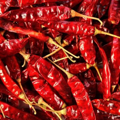 Premium RAVA Organic RED Dry Chillies (Whole) With Stem | Sabut Lal Mirch